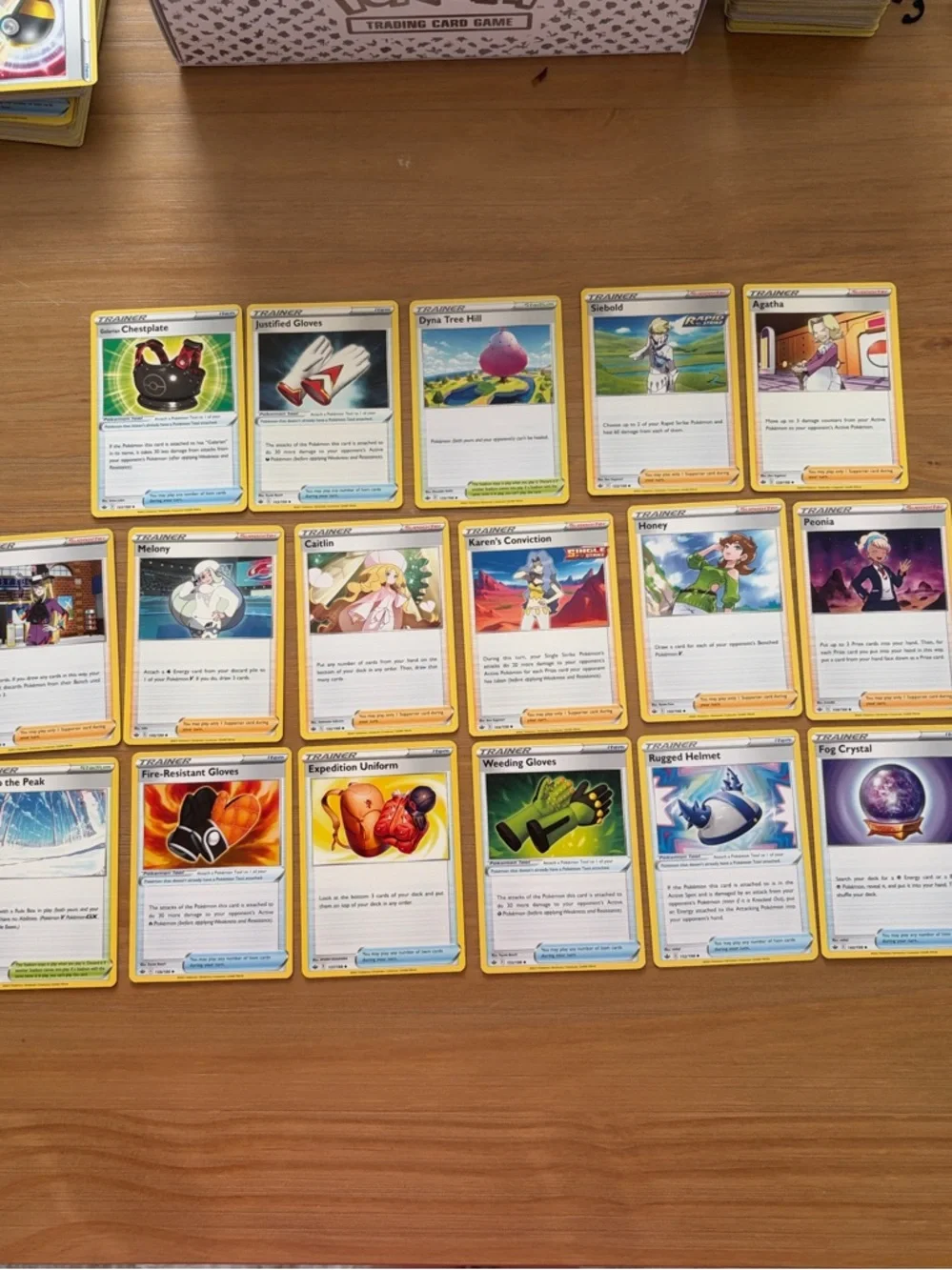 Pokémon Chilling Reign Trainer Lot 17 Unique Cards | ✨5/$25✨